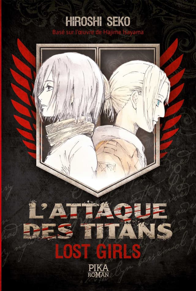 Couverture de L'Attaque des Titans - Lost Girls — Light novel par Hiroshi Seko