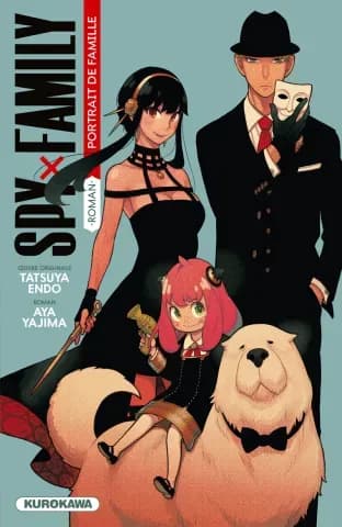 Couverture de Spy x Family — Light novel par Tatsuya Endo, Aya Yajima