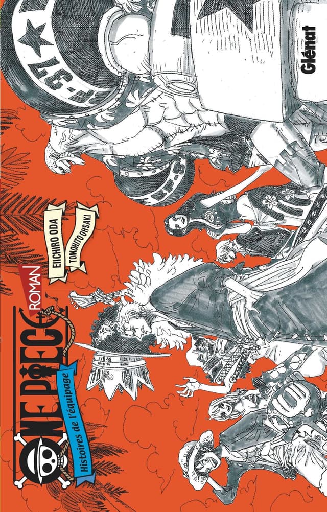 Couverture de One Piece Roman - Histoires de l'équipage — Light novel par Eiichiro Oda