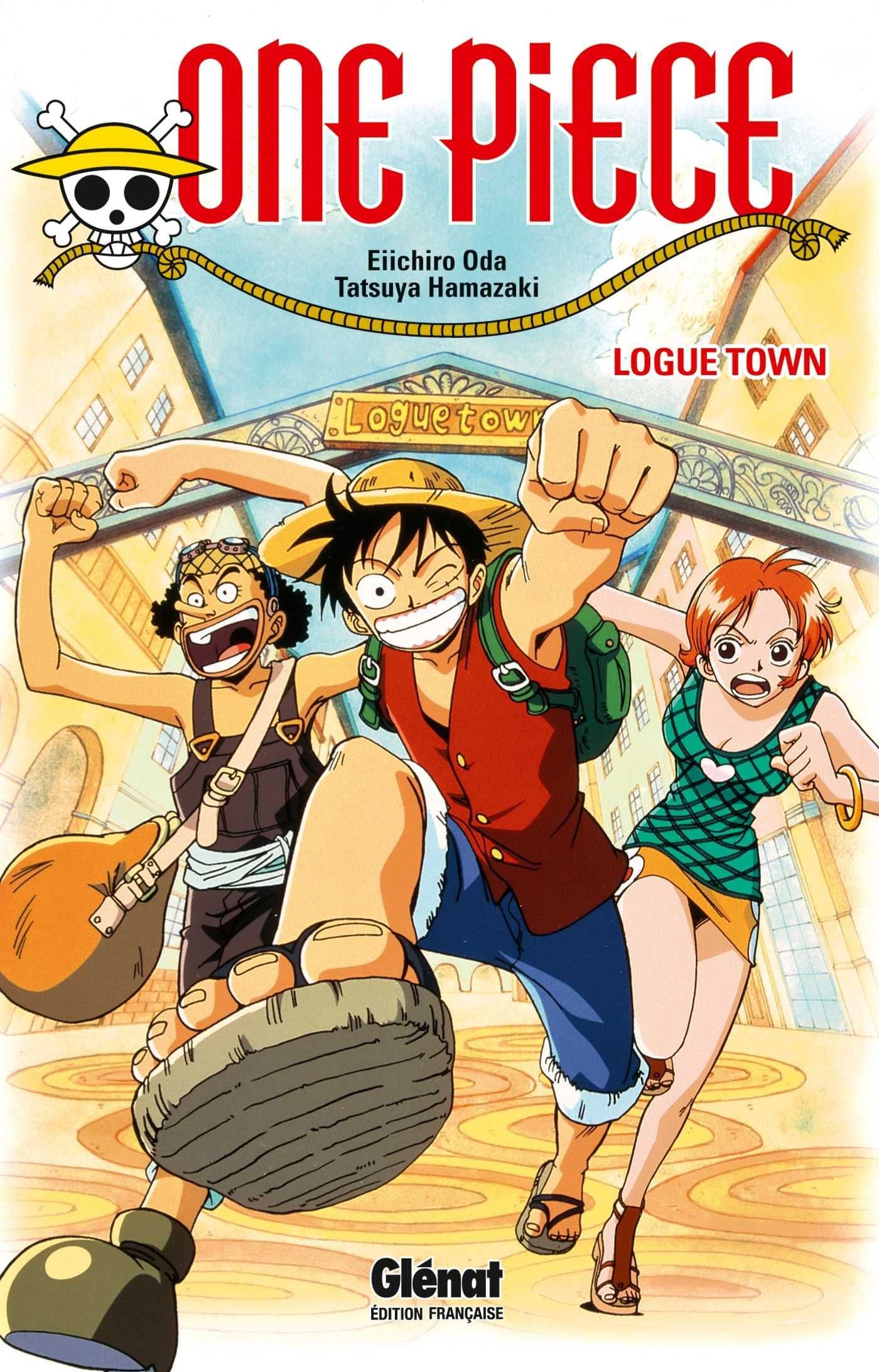 Couverture de One Piece Roman - Logue Town