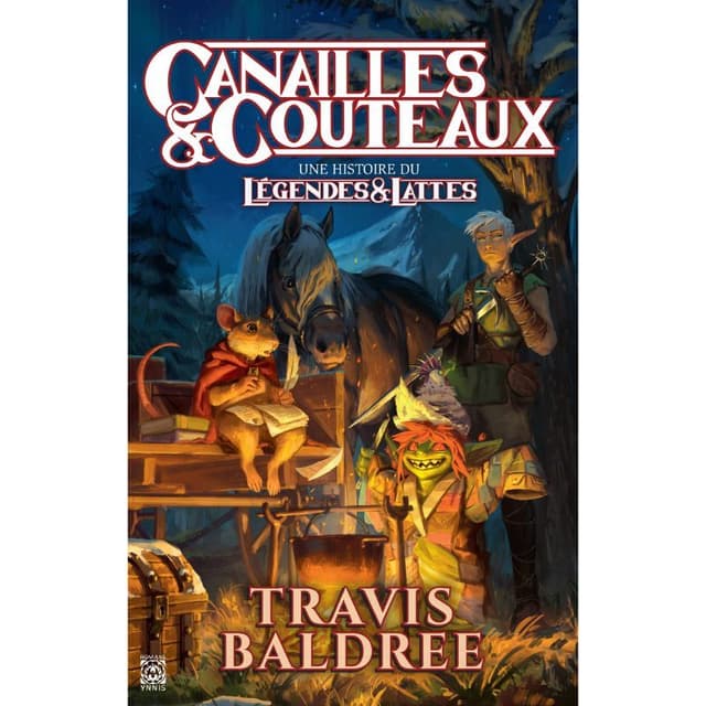 Couverture de Canailles & Couteaux, une histoire du Légendes & Lattes — Light novel par Travis Baldree