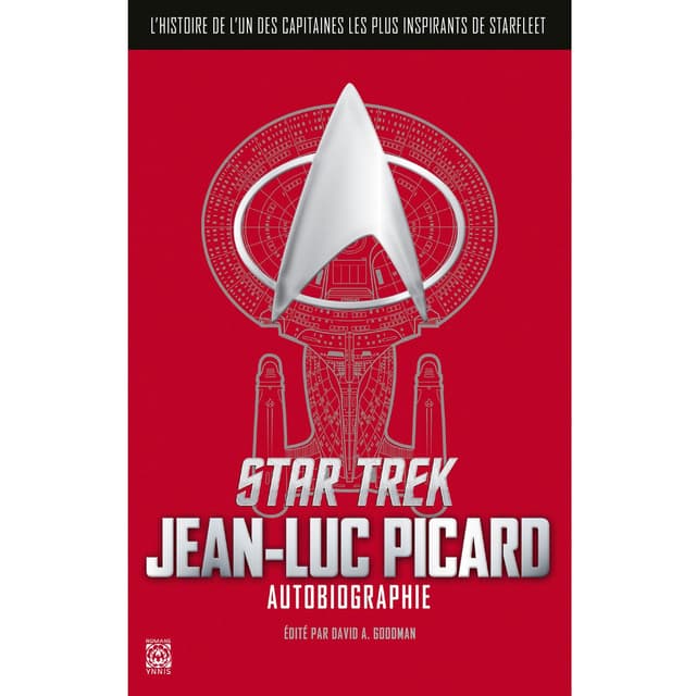 Couverture de Star Trek : Autobiographie de Jean-Luc Picard — Light novel par David A. Goodman