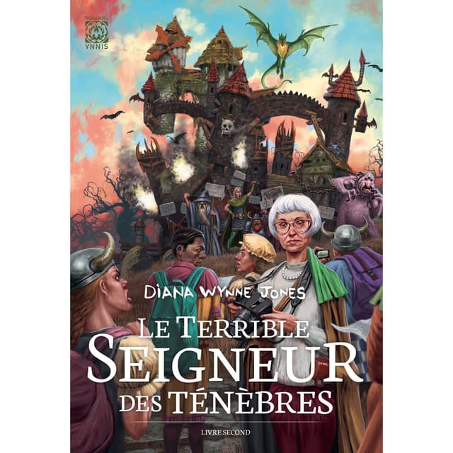 Couverture de Le Terrible Seigneur des ténèbres, Livre second — Light novel par Diana Wynne Jones