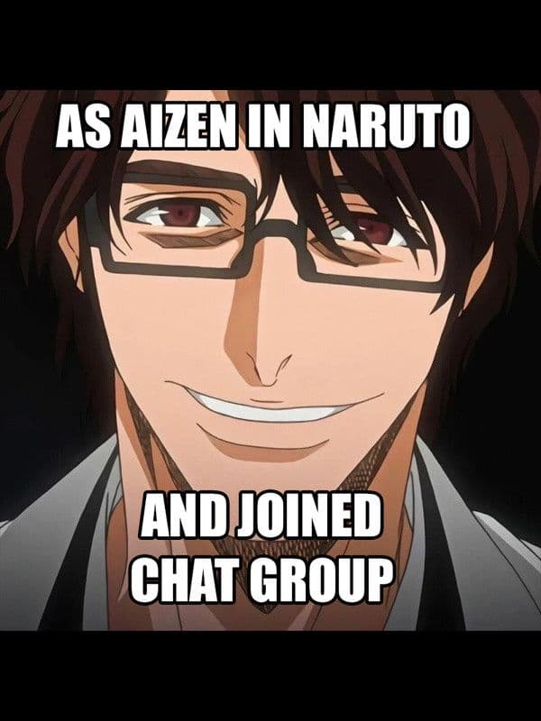 Couverture de As Aizen in Naruto and Joined a Chat Group