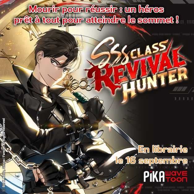 Couverture de l'article SSS Class Revival Hunter arrive chez Pika en septembre