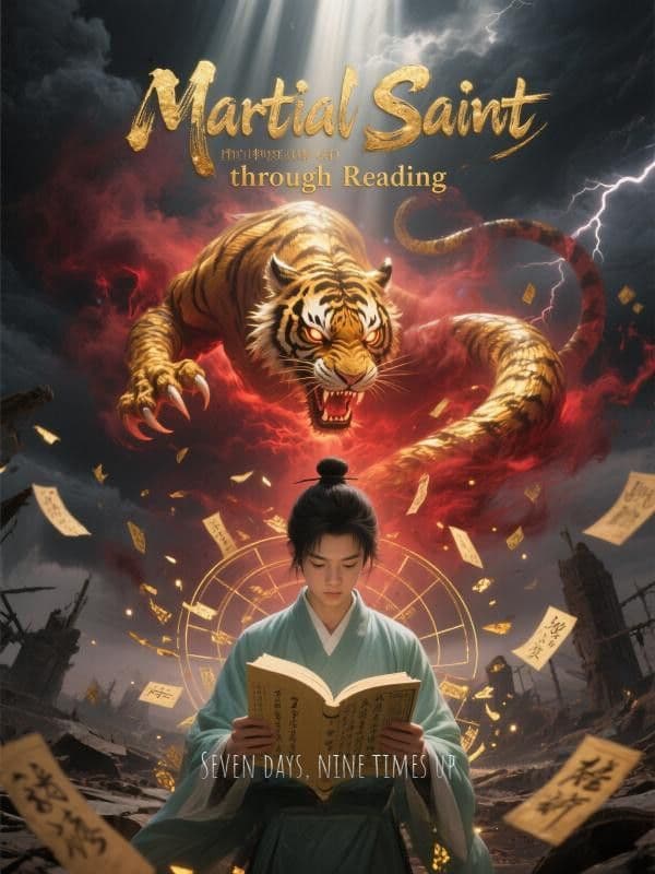 Couverture de Martial Saint through Reading