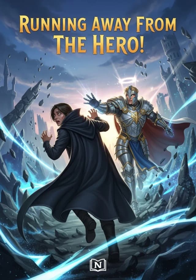Couverture de Running Away From The Hero! — Web Novel par Phantom Of The Moonlit Night