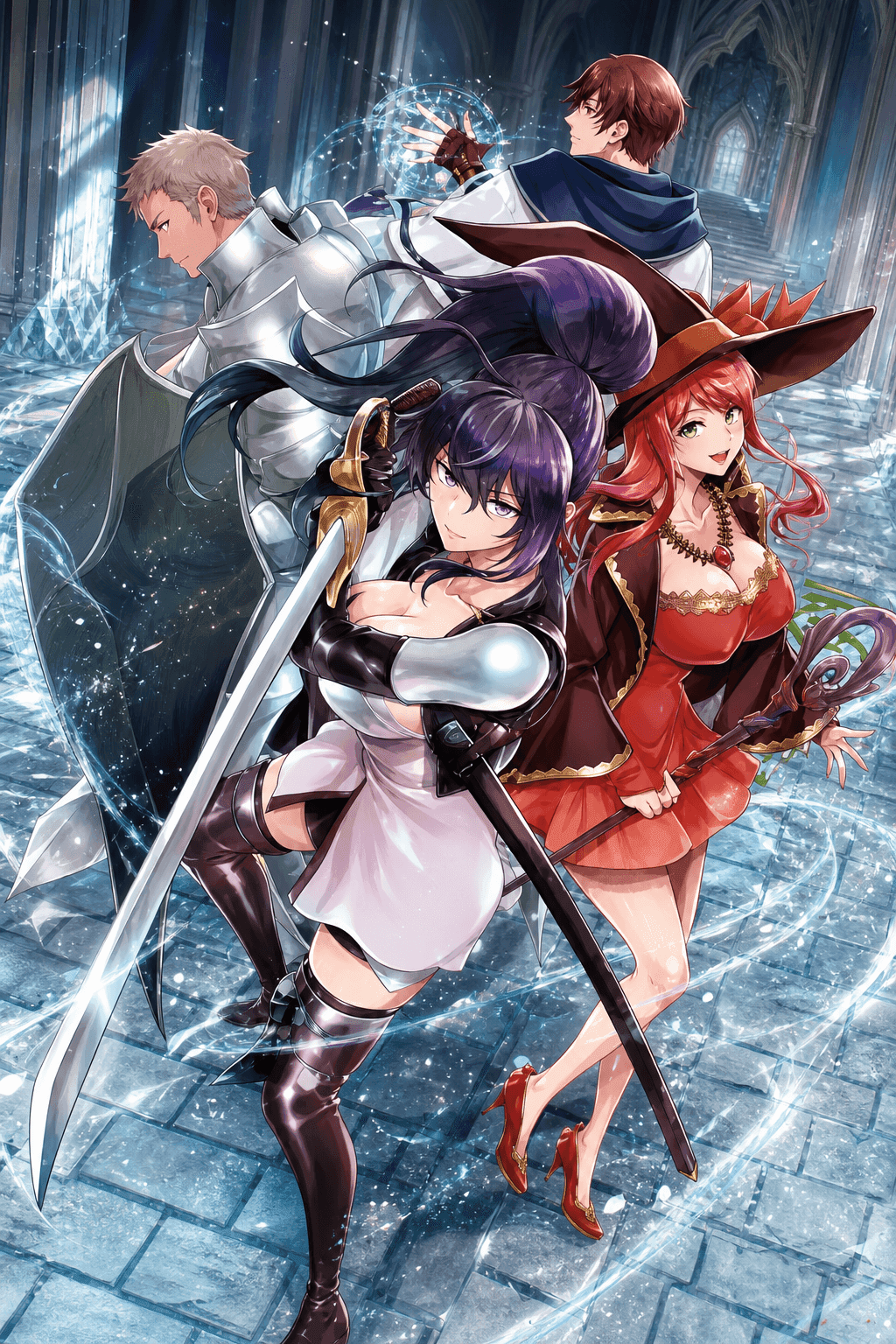 Couverture de Bijo to Kenja to Majin no Ken