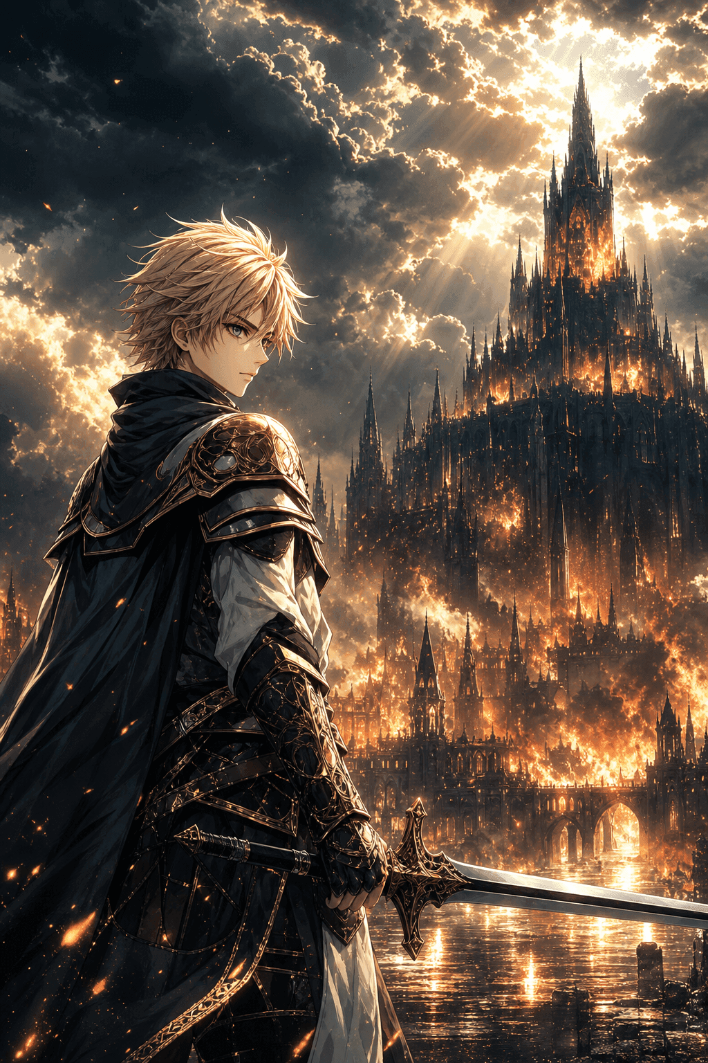 Couverture de Sacred Armor Burning Heart