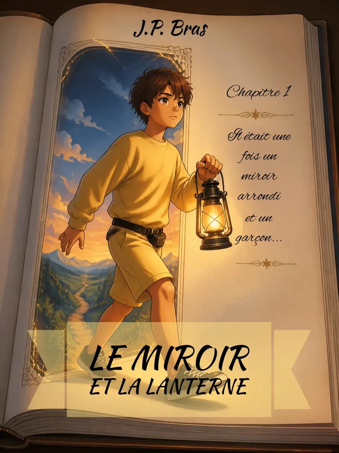 Couverture de Le miroir et la lanterne