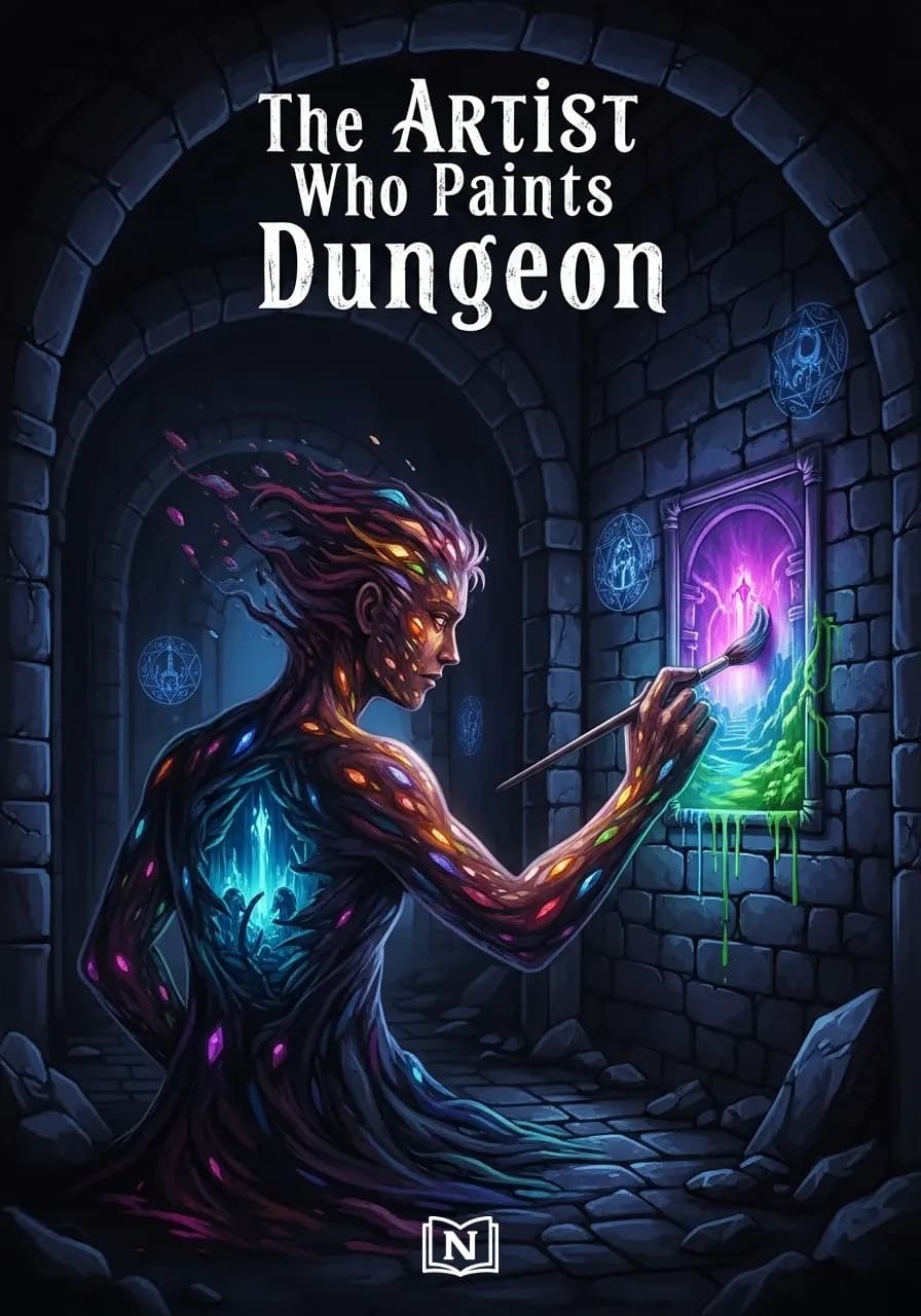 Couverture de The Artist Who Paints Dungeon
