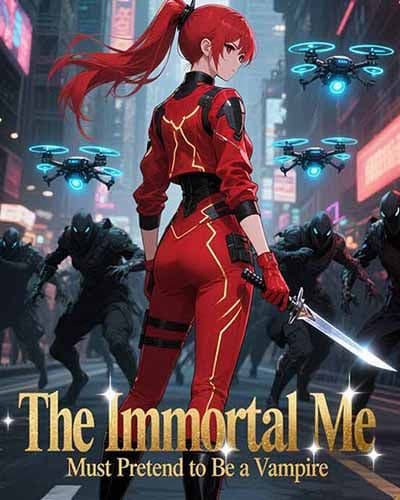 Couverture de The Immortal Me Must Pretend to Be a Vampire
